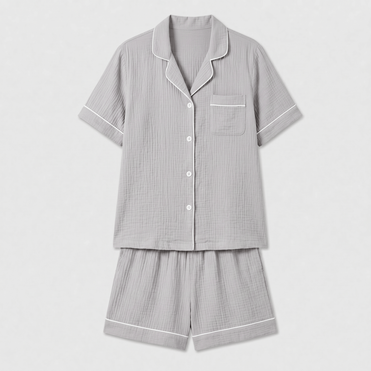 Pyjama Homme Col Chemise