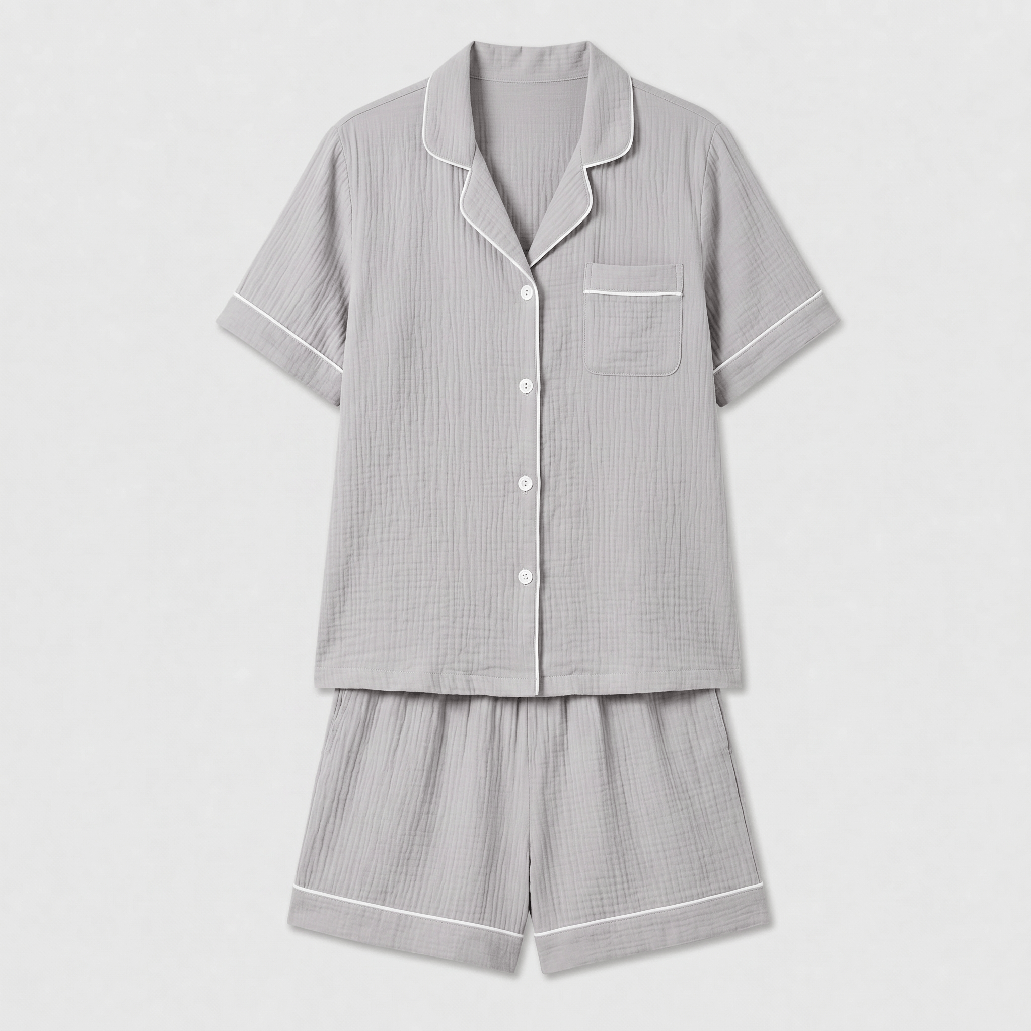Pyjama Homme Col Chemise