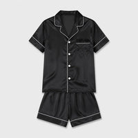 Pyjama Homme Satin Noir