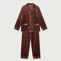 Pyjama Homme Velours Chaud Hiver