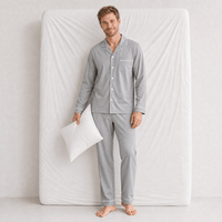Pyjama Homme Velours Manches Longues