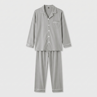 Pyjama Homme Velours Manches Longues