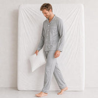 Pyjama Homme Velours Manches Longues