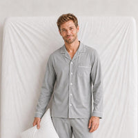Pyjama Homme Velours Manches Longues