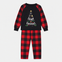 Pyjama Noël Famille et chien