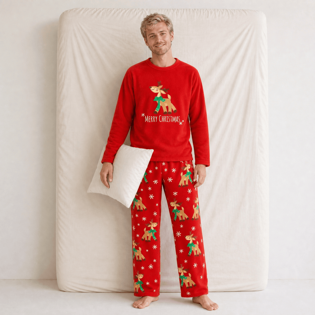 Pyjama Noël Homme Polaire