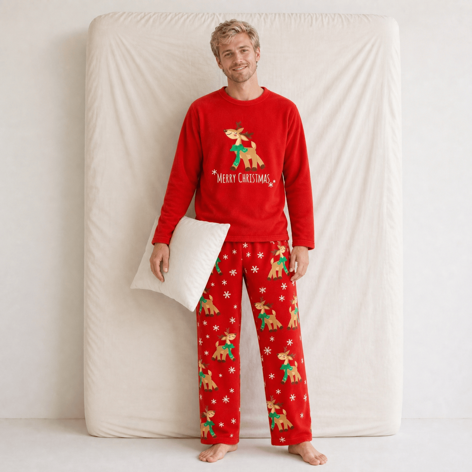 Pyjama Noël Homme Polaire