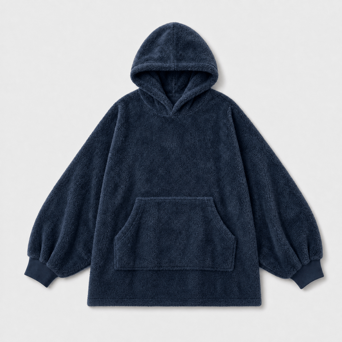 Pyjama Polaire à Capuche Bleu