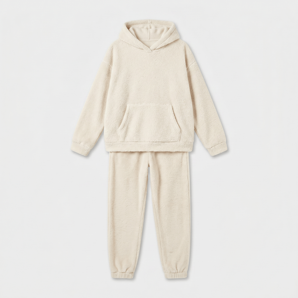 Pyjama Polaire à Capuche Femme