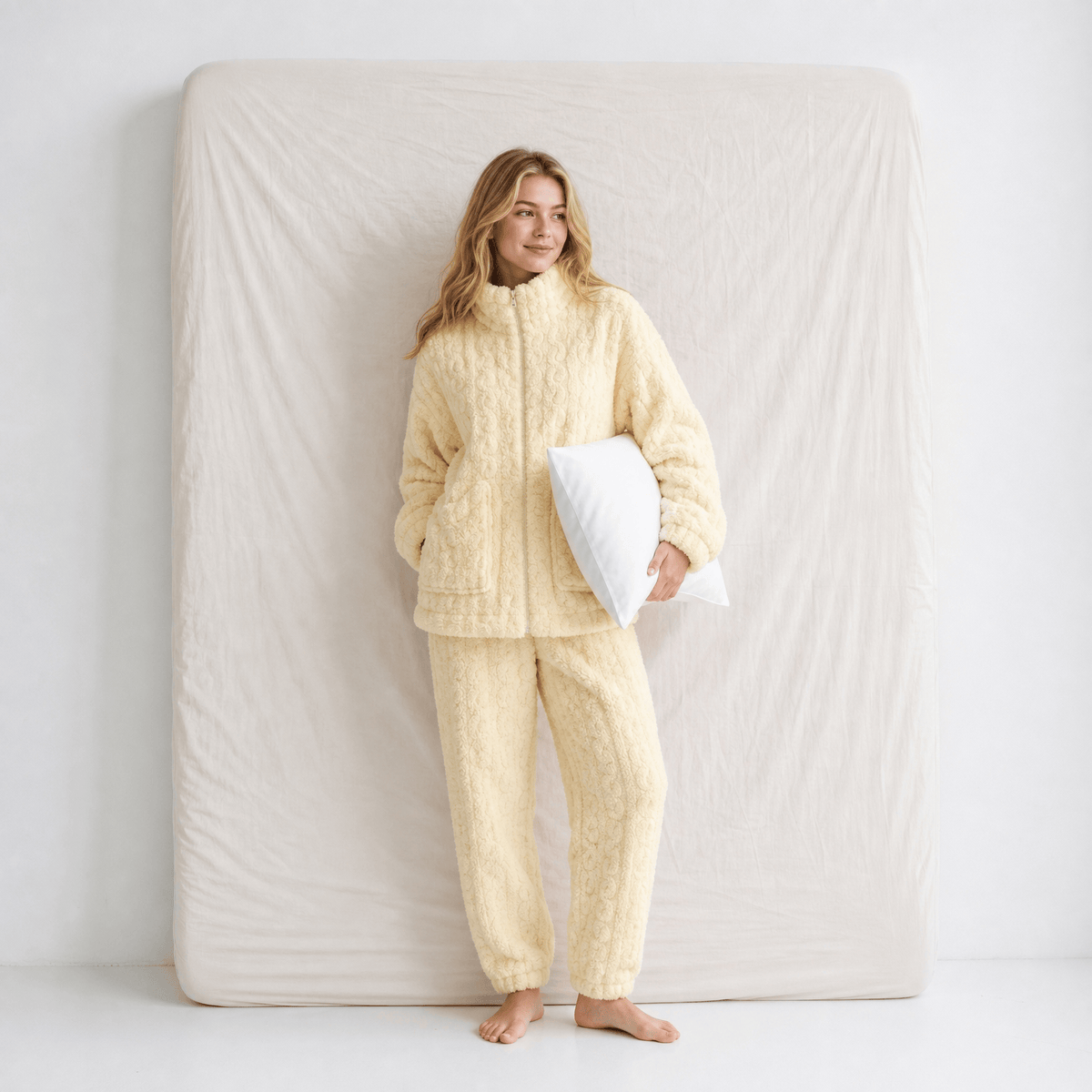 Pyjama Polaire Femme Pilou Pilou