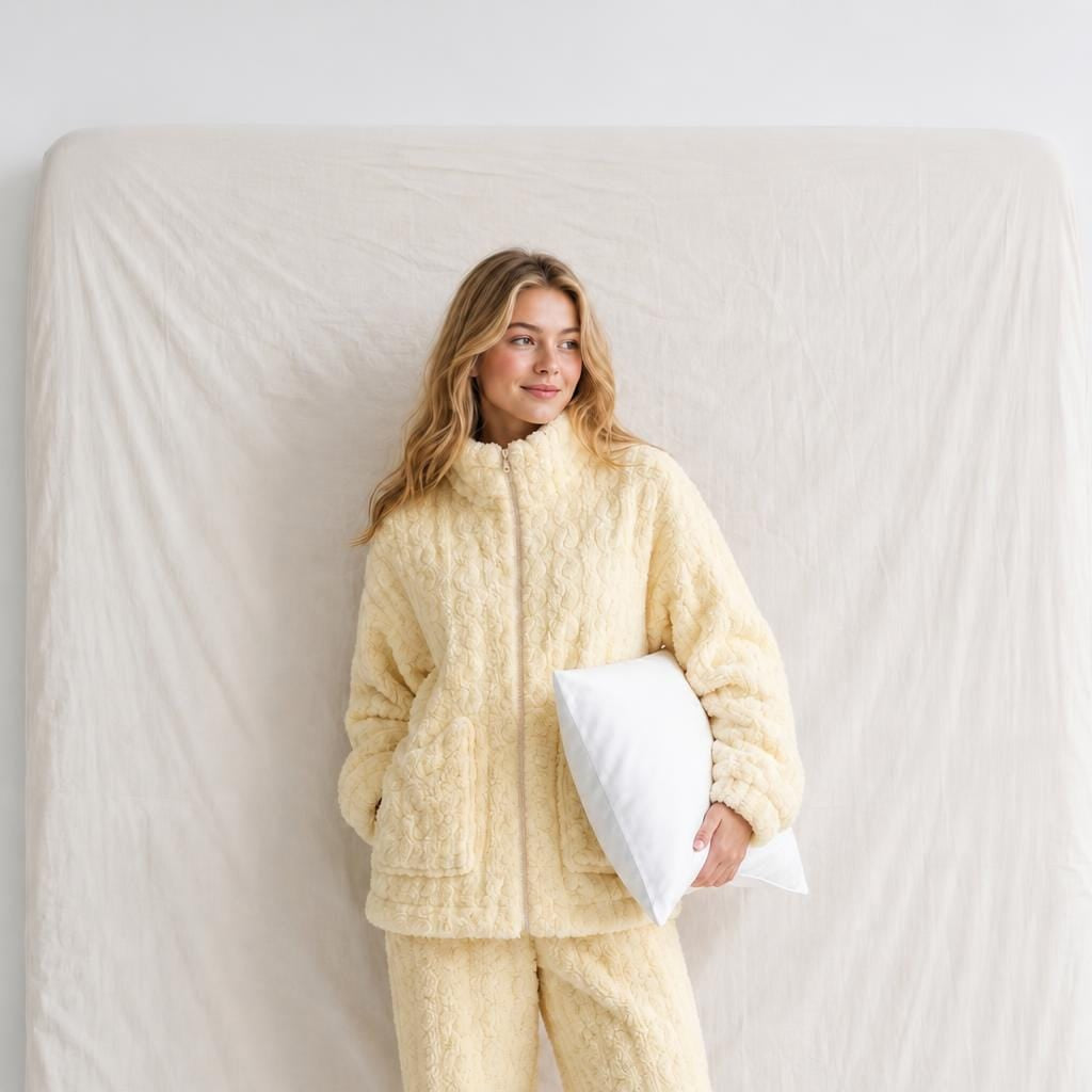 Pyjama Polaire Femme Pilou Pilou
