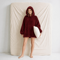 Pyjama Polaire Rouge Grande Taille