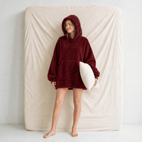 Pyjama Polaire Rouge Grande Taille