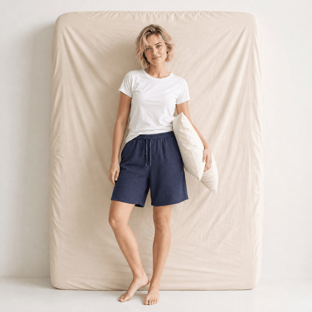 Short Pyjama Coton Été