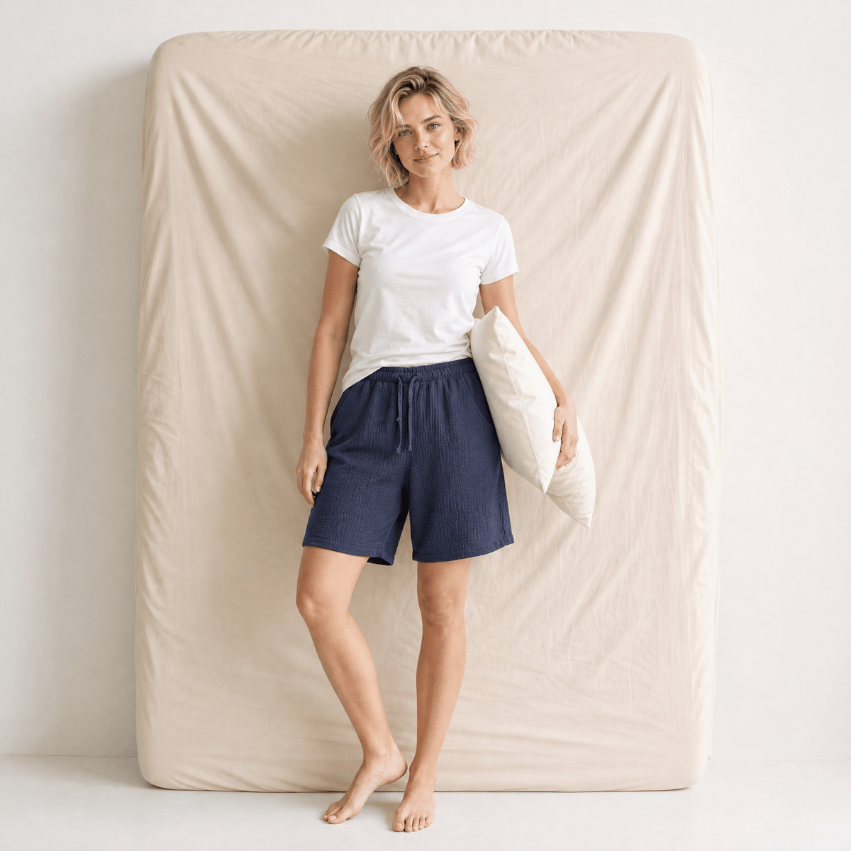 Short Pyjama Coton Été