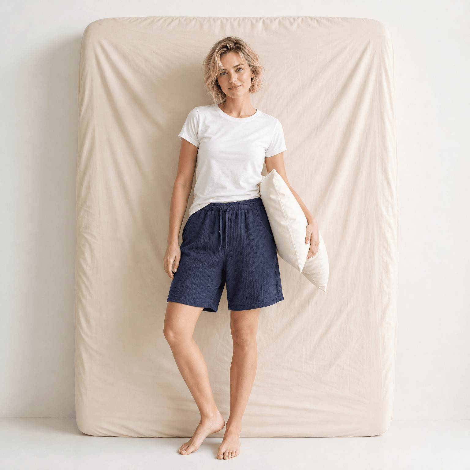Short Pyjama Coton Été