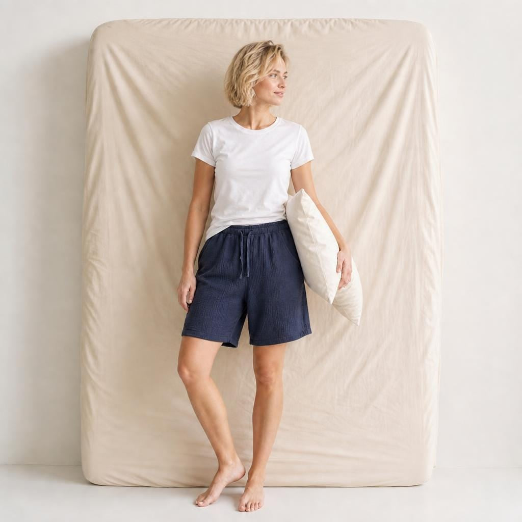 Short Pyjama Coton Été