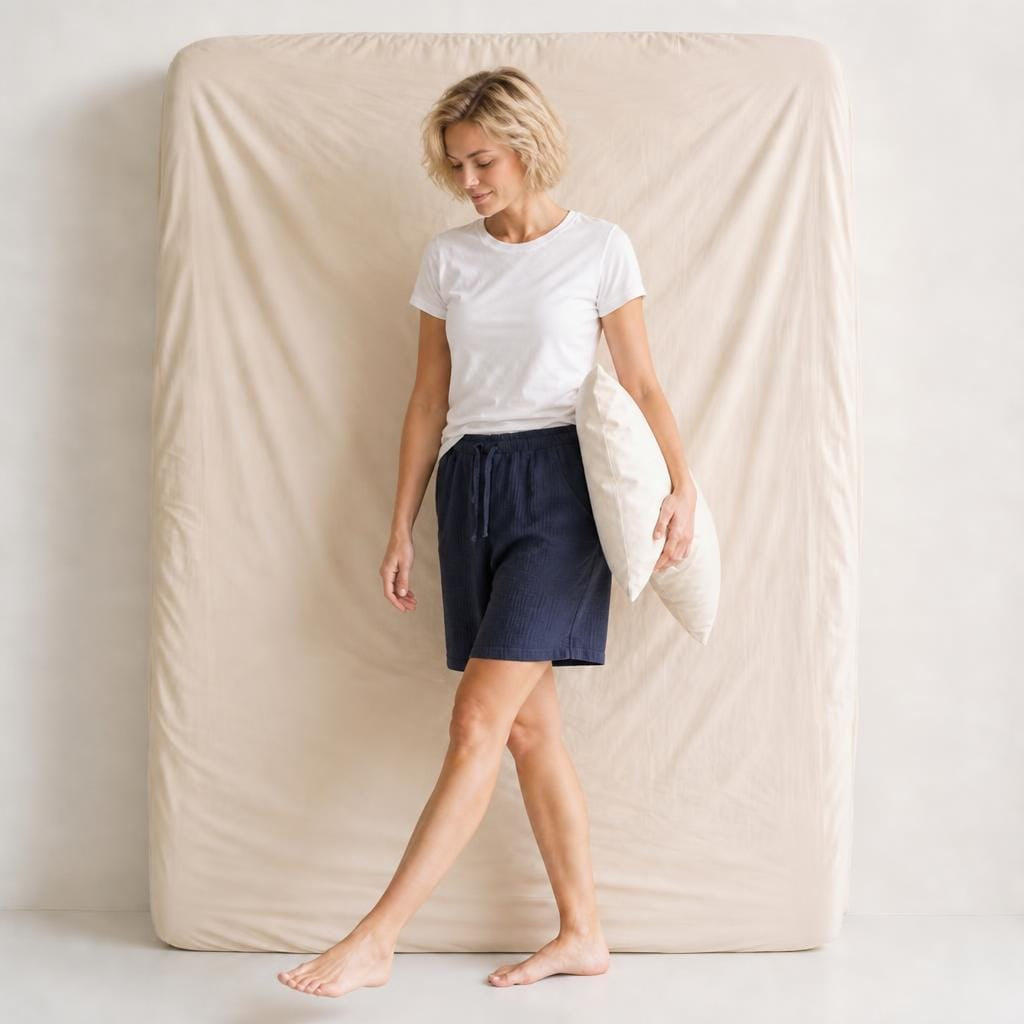 Short Pyjama Coton Été