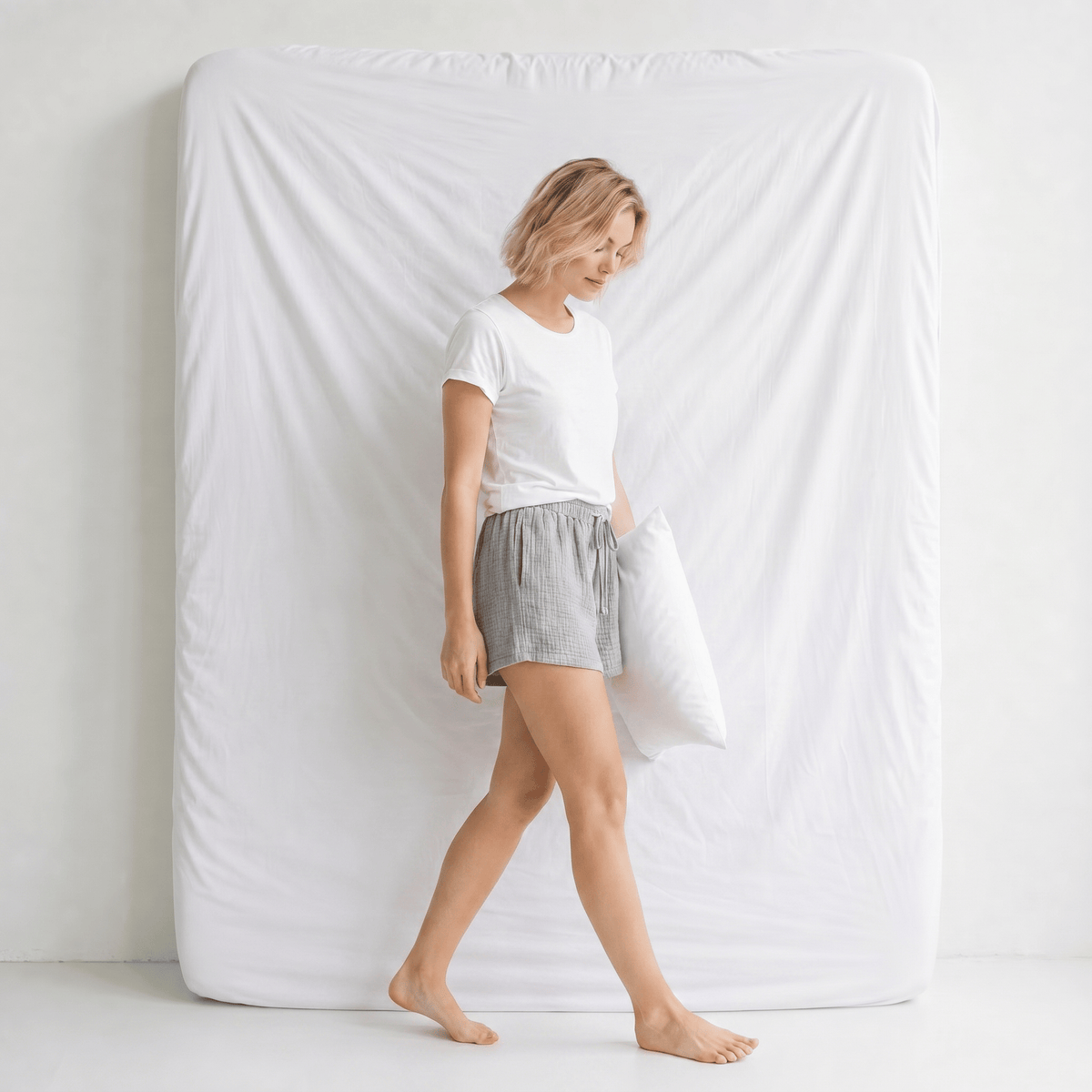 Short Pyjama Coton Léger
