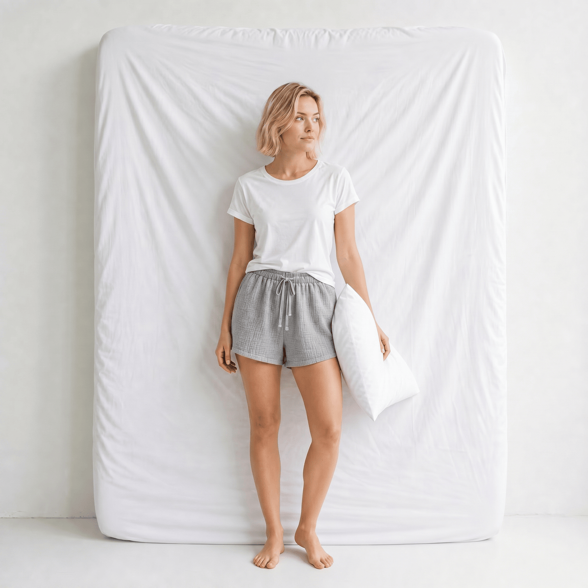 Short Pyjama Coton Léger