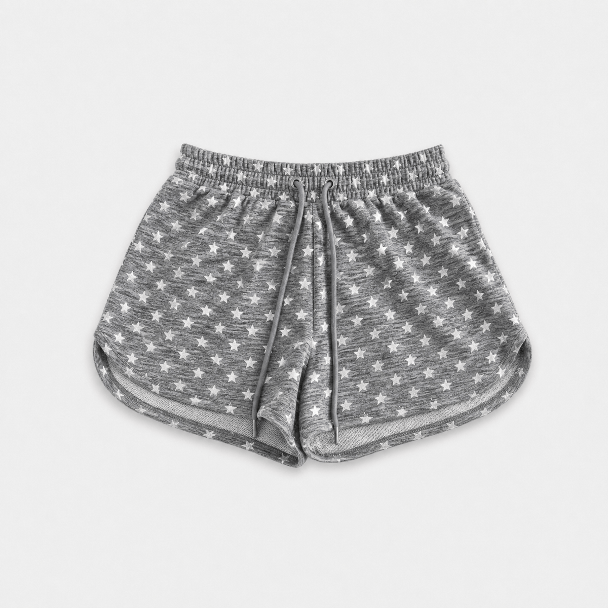 Short Pyjama Femme Gris