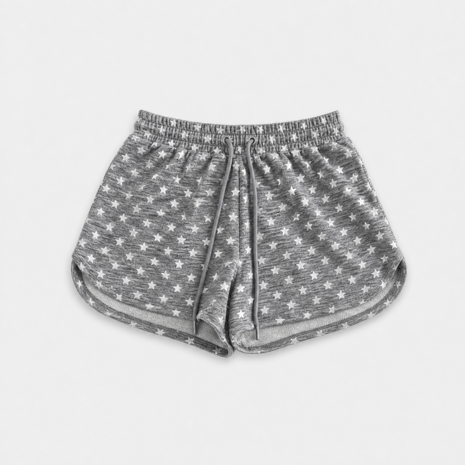 Short Pyjama Femme Gris