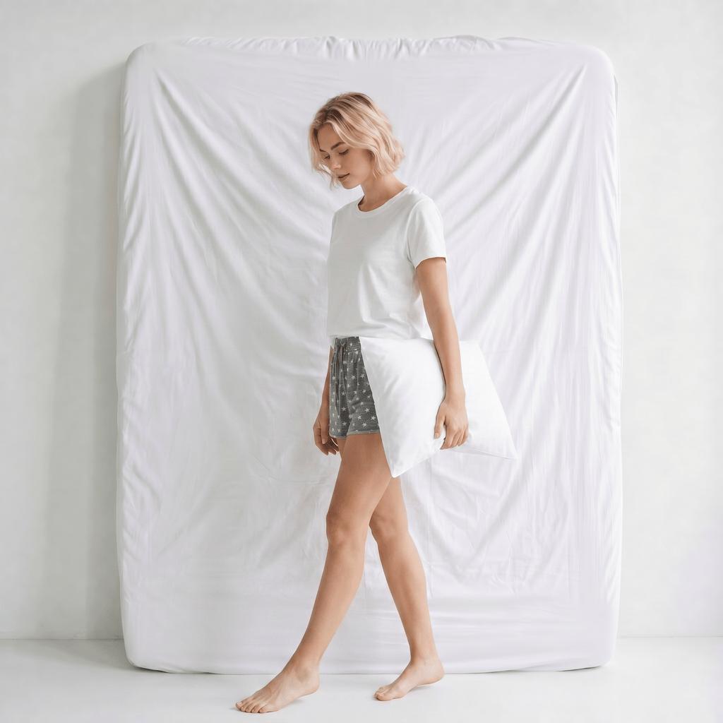 Short Pyjama Femme Gris