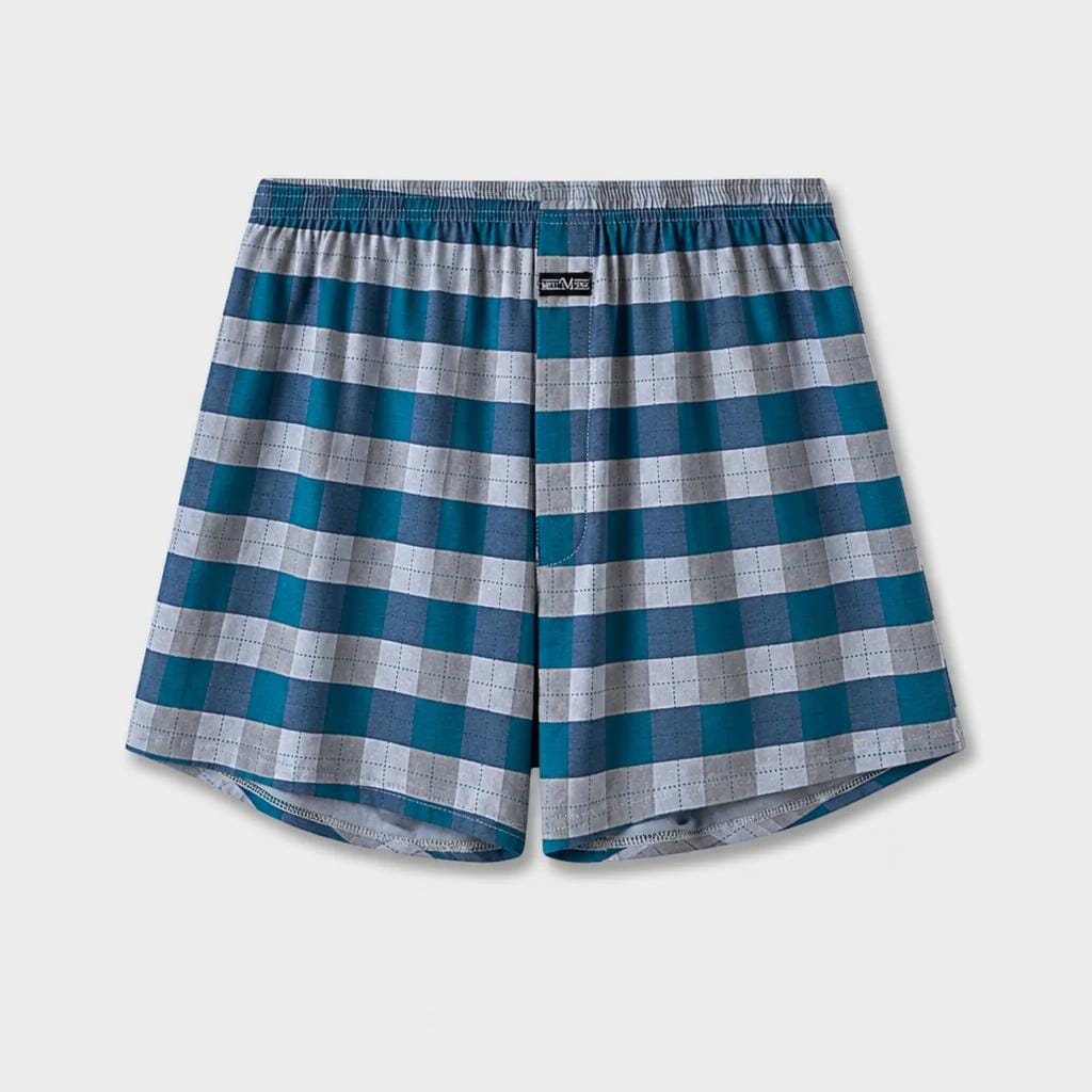 Short Pyjama Homme Carreaux