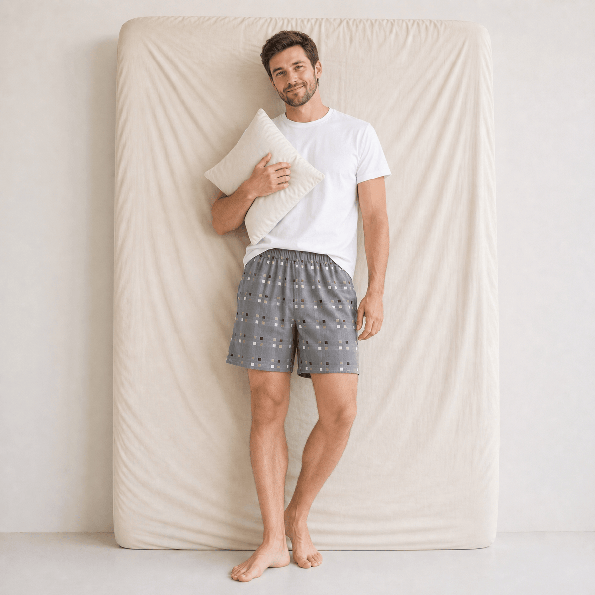 Short Pyjama Homme Coton