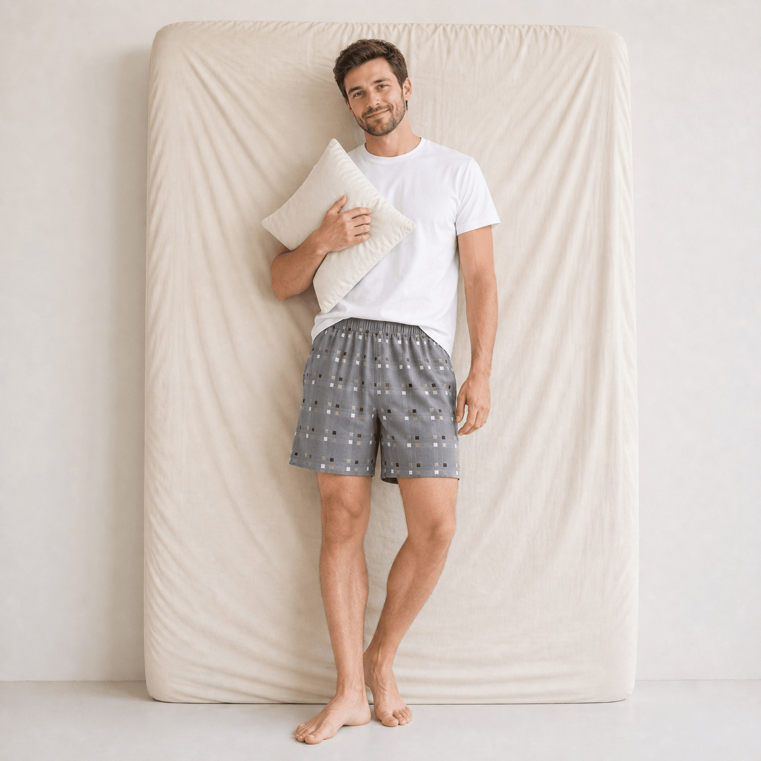 Short Pyjama Homme Coton