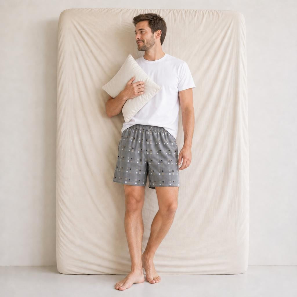 Short Pyjama Homme Coton